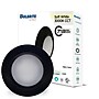 Bulbrite 14 Watt 7" LED Disc Light with Pigtail - 3000K Soft White Light, 1100 Lumens, Black, 12/Pack (862902)~#|#~104FA6E9-1F60-4888-8B54DD3614C80EF7_sc7