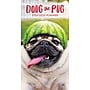 2025-2026 Willow Creek Doug the Pug 3.5" x 6.5" Calendar Year Daily & Monthly Planner Cover, Multicolor (46968)~#|#~1051C61E-81C0-4D20-AB6B98F23F6F4D02_sc7