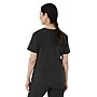 Medline Lex AVE Women's 3-Pocket V-Neck Scrub Top, M, Black (4802BLKM)~#|#~1055D354-9A01-4665-8428399B4393BECA_sc7