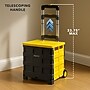 Mount-It! Mobile Utility Cart, Yellow/Black (MI-905)~#|#~105907A7-1A1B-4A10-A2C08491D1E06A49_sc7