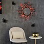 Nearly Natural 23" Pre-Lit Halloween Black Fall Wreath with 60 Orange and Purple LED Lights (W1372)~#|#~105ACE0C-A9E8-42F3-B673DB4D876A7F9D_sc7