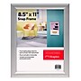 Staples Snap Frame Poster Holder, 8.5" x 11", Wall Mounted, Silver Aluminum (EGP-SF-8511-S)~#|#~105DCDE9-EECD-44D7-A6E71F23DB182CDC_sc7