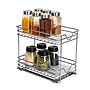 Household Essentials Glidez Pull-Out/Slide-Out Storage Organizer with Plastic Liner, 2-Tier Design (HH1246-1)~#|#~10605310-267B-4D7B-BCDB46976DCD1858_sc7