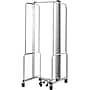 National Public Seating Robo Series 5-Panel Folding Mobile Room Divider, 72"H x 118"W, Clear Acrylic (RDG6-5CA)~#|#~1067B79E-1F6D-4758-AAE9752E291DA6A5_sc7