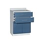 Viva Comfort 36'' H x 24" L Exam Room Medical Cabinet, 2-Doors, 2-Drawers, Blueberry (90224GRYBL)~#|#~106E78A2-8E71-4024-86A0B671615E72A4_sc7