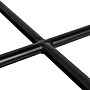 Storied Home Chic Fir Wood and Metal Tray Table, Black (EC1768)~#|#~106F8BCE-47DC-42C3-B1011D0F922585A5_sc7