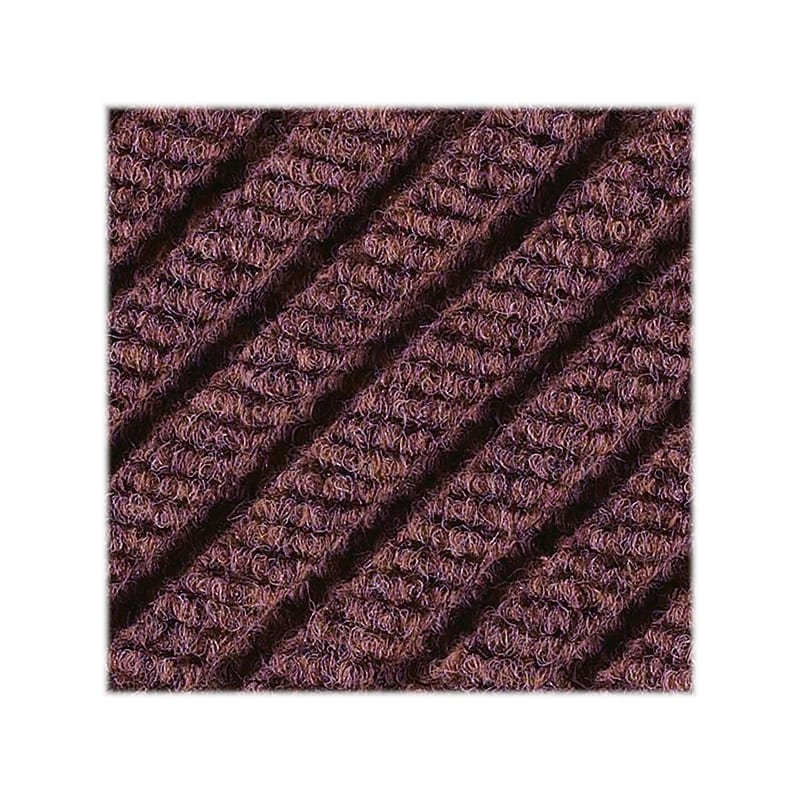 M+A Matting WaterHog Max Grand Diamond, Mat + One End, Universal Cleated, 4' x 10.5', Maroon (22248744105070) image 1
