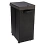 Household Essentials Rolling Hamper with Lid, Black (HE1059)~#|#~1075F738-C28B-4E36-A9D76A43C6B4C061_sc7