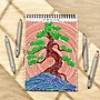 Lifelines FlowArt: Dot-By-Letter Landscapes Coloring Book, 20 Pages (165008)~#|#~1078B7CA-FB2D-4C29-B357E9F90BC91B07_sc7