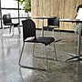Flash Furniture Hercules Kenai Office Reception Stack Chair, Black Plastic/Chrome Frame (RUT239ANBKCR)~#|#~1079CDCC-986D-428E-B069F7B59120F110_sc7