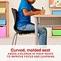 Staples Polypropylene 14" Student Chair, Black, 4/Box (ST63542)~#|#~107A3BAB-EACA-449F-BF0C47B14A73F3D6_sc7