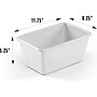 Humble Crew Small Storage Bin, White, 4/Pack (SM695)~#|#~107DE605-A54B-4A47-B8732BCF4729D57B_sc7