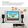 Kanto ORA 100W Bluetooth Reference Desktop Speaker, White, Pair (ORAMW)~#|#~107F0D9D-7B2A-4010-97188AC2833BEAB8_sc7