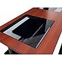 VersaDesk 72"W Downview Computer Desk, Cherry/Black (DV7224-BC)~#|#~1080182A-F08E-48DE-98368F205766AAB8_sc7