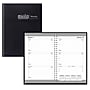 2027 House of Doolittle 5" x 8" Weekly Appointment Book, Faux Leather Cover, Black (27802-27)~#|#~108046CD-9B14-4762-AD95540293C02EFA_sc7