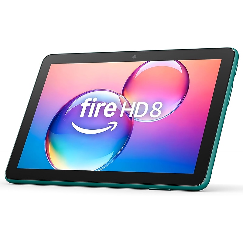 Amazon Fire HD 8 Series 8” Tablet, Wi-Fi, 32GB, Fire OS, Emerald (B0CVDS6WFQ) image 1