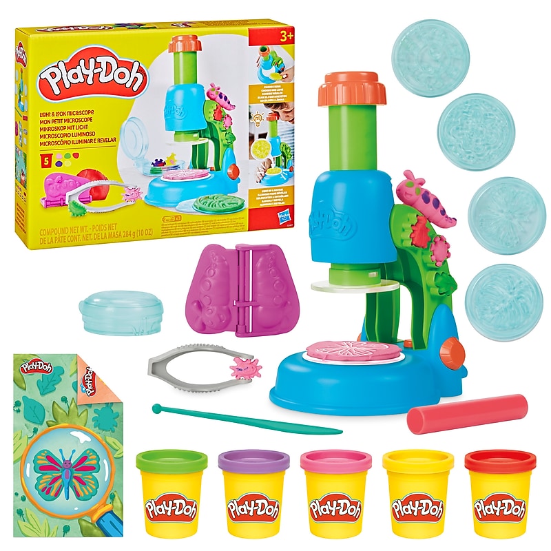 Play-Doh Light and Look Microscope (G0494) image 1