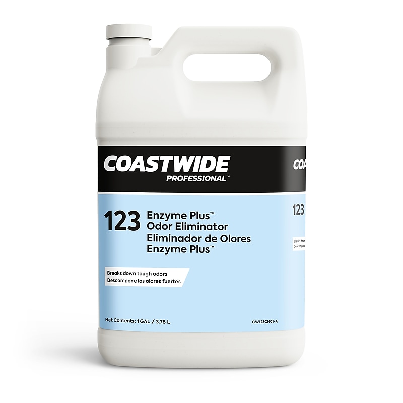 Coastwide Professional™ Odor Eliminator Enzyme Plus Concentrate, 3.78L, 4/Carton image 1