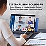 GOgroove SonaVERSE USB Laptop Computer Speaker with Clip-On Portable Soundbar, Blue (GGSVUSB100BLWS)~#|#~10860124-0716-4F37-922F493DDAC61BE1_sc7