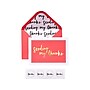 Gartner Studios Roobee Sending My Thanks Thank You Cards, 3.5" x 5", Dozen (28973)~#|#~1086CB6D-5F86-493A-BB13FFD728B09934_sc7