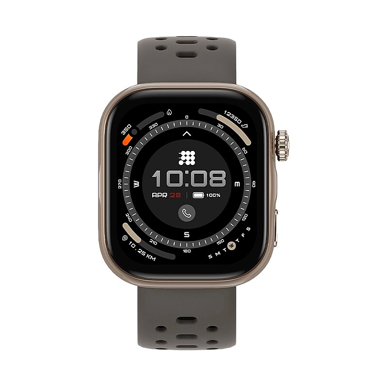 Cubitt VIVA Pro 2 Smart Watch, GPS, 46.99mm, Mocha Brown, Silicone Band (CT-VIVAP2-9) image 1