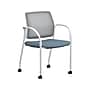 HON Ignition Fabric/Mesh Multipurpose Stacking Chair, Carolina/Designer White (HIGS6.F.H.IF.HAML21.PK7)~#|#~10891A08-768C-47D1-8925F7A67A7476D4_sc7