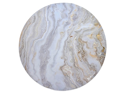 Arozzi ZONA Pad Carpet & Hard Floor Chair Mat, White Marble (AZ-ZONA-PAD-WTM) Simolary simolary.com