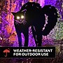 Haunted Hill Farm 3-Ft. Metal Black Cat Decoration with LED Eyes, Indoor & Covered Outdoor, Battery Operated (HHMT036CAT-BLK)~#|#~108C892F-335F-4516-B256EB0F24FC9373_sc7