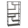 Household Essentials Slate Concrete and Iron Loft Bookshelf (HH8090-1)~#|#~108DBC15-D288-4712-BBFA2C78401BF758_sc7