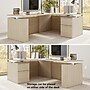 Bush Business Furniture Stratus 60"W Electric L-Shaped Adjustable Standing Desk with File Cabinet, Natural Elm (SUT015NE)~#|#~108DD3B6-06B9-43C3-93E683B7E55DA8B6_sc7