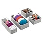 Whitmor Fabric Drawer Organizers, Gray, 4/Set (5455-9871)~#|#~108E18AA-EEF9-41DB-A2751CB5EDBE63C9_sc7