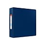 Staples Heavy Duty 3" 3-Ring Non-View Binder, D-Ring, Blue (ST56275-CC)~#|#~108E3897-EEA4-47A0-BBF293E9FDED6127_sc7