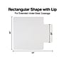 Staples Hard Floor Chair Mat with Lip, 45" x 53'', Clear (20231-CC)~#|#~10914B9B-58D0-43E2-9AA1C3E45A442D9B_sc7