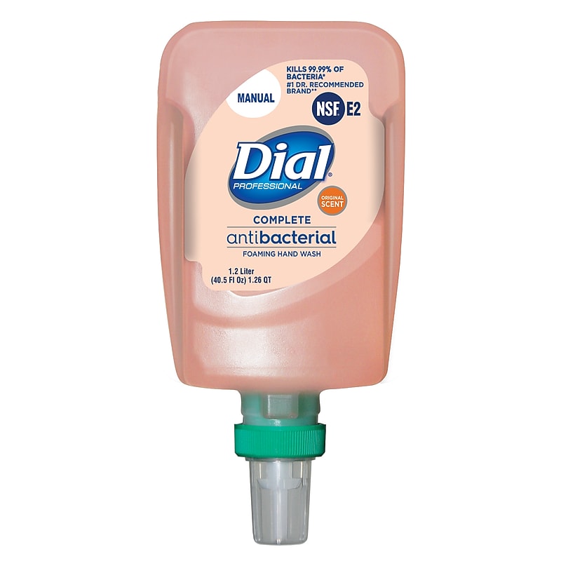 Dial Professional Complete FIT Foaming Hand Soap Refill, 40.5 Fl. Oz., 3/Carton (DIA16670) image 1