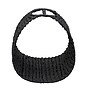 Household Essentials Woven Storage Magazine Rack, Black (ML-6912)~#|#~1093919A-6794-4D4B-A2807489026D993F_sc7