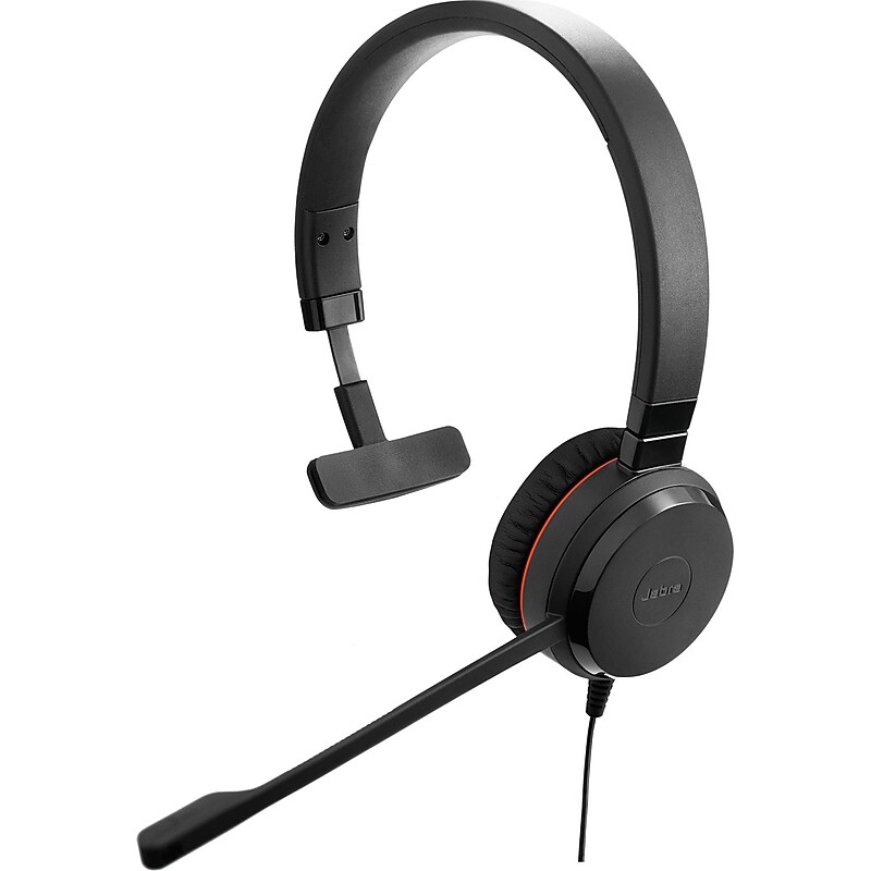 jabra Evolve 30 II USB-C Noise Canceling Mono Computer Headset, MT Certified (5393-823-389) image 1