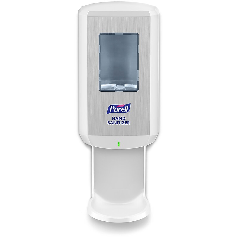 PURELL CS8 Automatic Wall Mounted Hand Sanitizer Dispenser, for PURELL CS8 1200 mL Hand Sanitizer Refills, White (7820-01) image 1