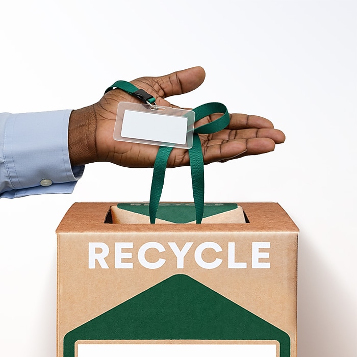 TerraCycle Cardboard Name Tags and Lanyards Zero Waste Box, 21