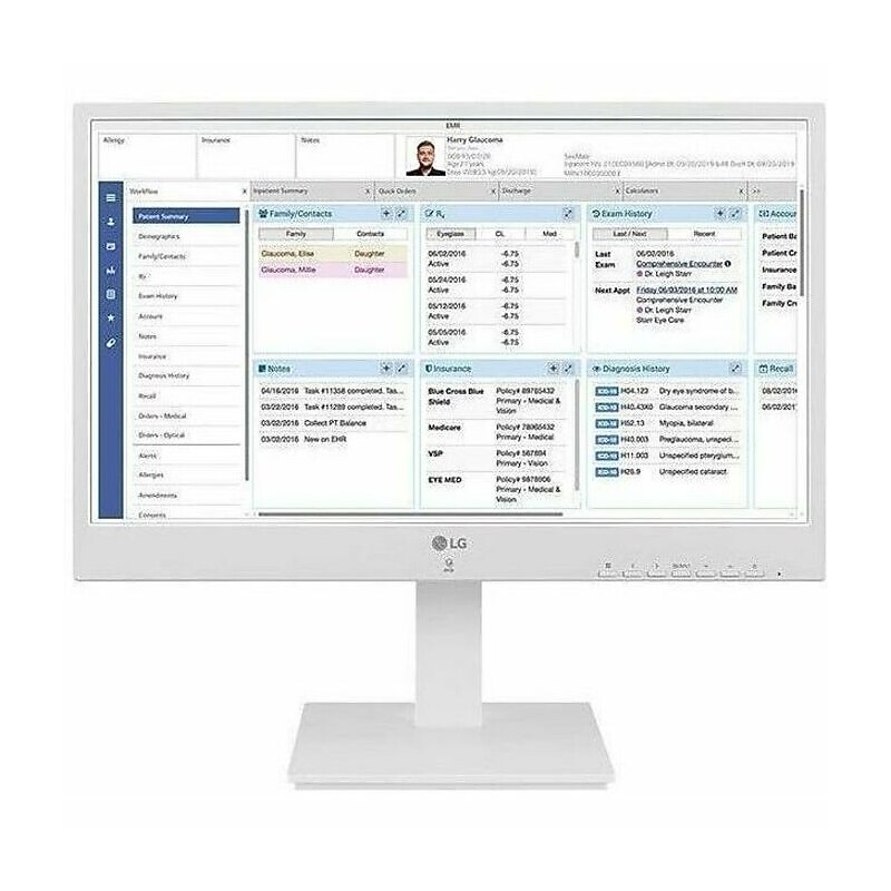 LG 24CR670NK6P all-in-one thin client, 23.8 inch FHD (24CR670NK6P) image 1