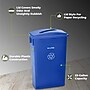 Alpine Industries Polypropylene Recycling Bin, 23 Gallon, Blue, 2/Pack (ALP477-R-BLU-PKG3-2)~#|#~10A4021D-5475-4504-807E486AD5F5DB26_sc7