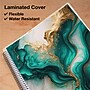 2026 Global Printed Products Teal Gold Marble 8.5" x 11" Weekly & Monthly Planner, Paperboard Cover (NRY26-LAMF-54)~#|#~10A624B6-1BD7-44C8-AAE288C83BED8150_sc7