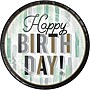 Creative Converting Minted Milestone "Happy Birthday" Paper Dinner Plates, 96/Pack (372519)~#|#~10AFD670-0679-4F6C-9DFF701711984D6A_sc7