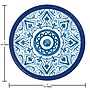 Creative Converting Blue Willow Dessert Paper Plates, Blue/White, 32/Pack (DTC365098BPLT)~#|#~10B47219-88BE-4D7B-B6684539730C1D19_sc7