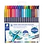 Staedtler Design Journey Washable Water-Based Watercolor Marker, Twin Tip, Assorted Colors, 36/Pack (3001 TB36 02) ~#|#~10B59226-AC72-420A-81B44DDADBC925F1_sc7