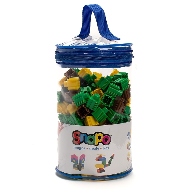Snapo Building Blocks Mine World Creator Kit, 200 Pieces/Set (SNP16200M) image 1
