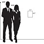 Azar Sign Holder, 8.5" x 11", Vertical, Wall Mounted, Clear Acrylic, 10/Pack (122021)~#|#~10BAB4E7-48B8-43A2-8FB053E26D0387F0_sc7