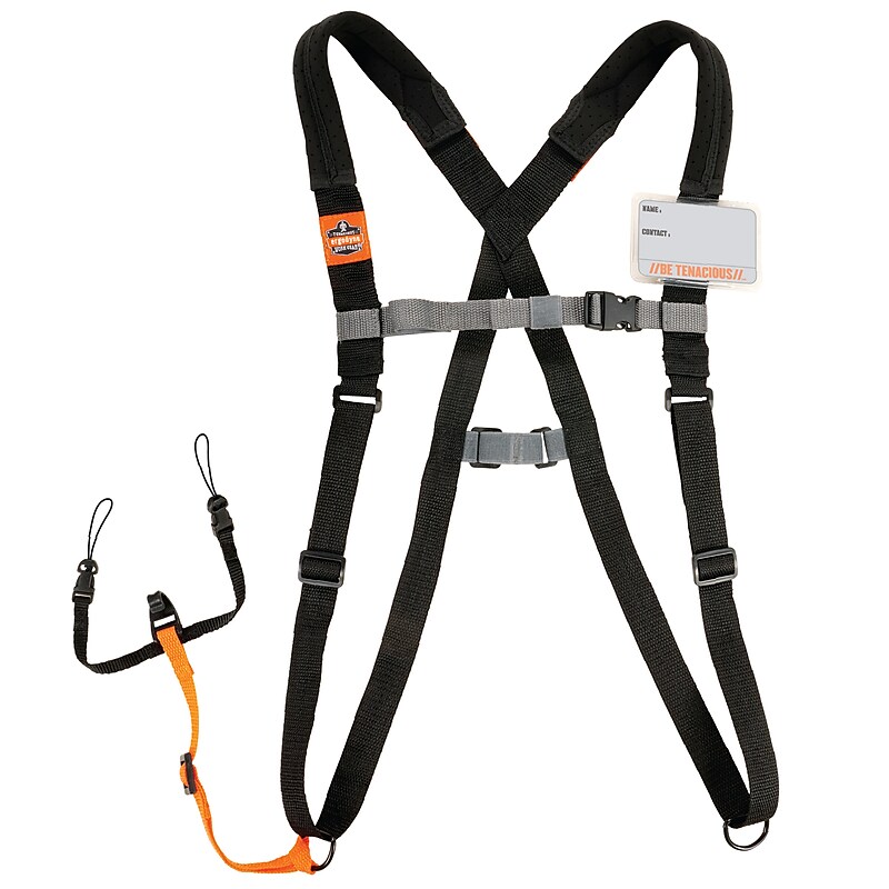 Squids 3138 Small Padded Barcode Scanner Harness + Lanyard for Mobile Computers (19188) image 1