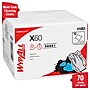 WypAll GeneralClean X60 Cleaning Cloths, 12.5" x 10", White, 70 Sheets/Pack, 8/Carton (41083)~#|#~10C1684D-2341-4BBF-95937AA83DB5C3ED_sc7
