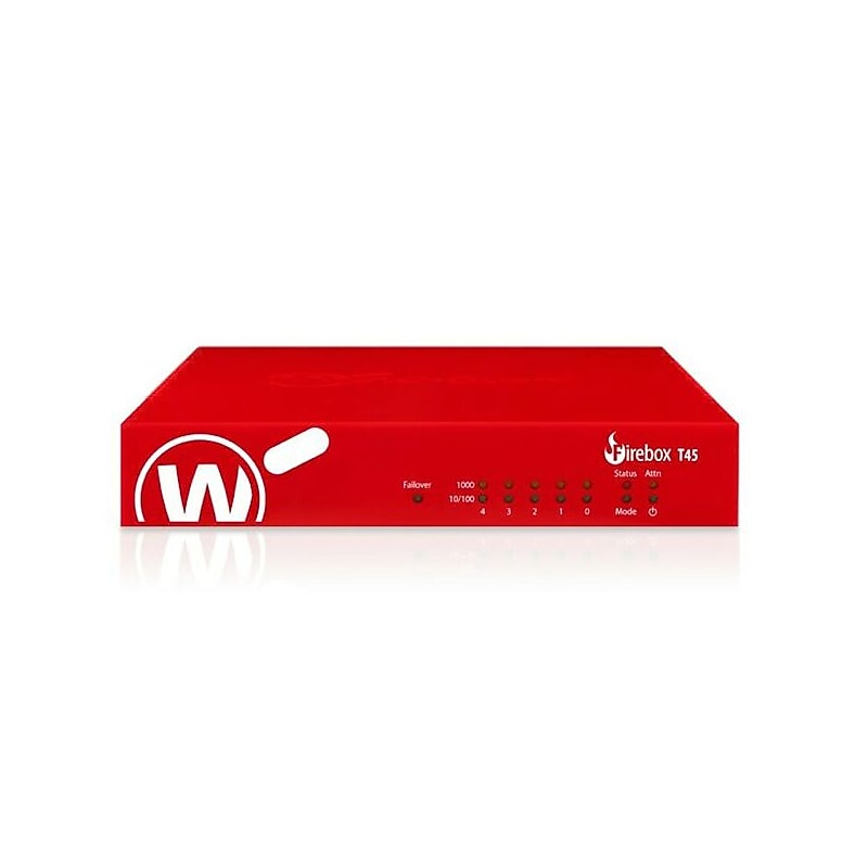 WatchGuard Firebox T45-PoE Network Security/Firewall Appliance (WGT47413-US) image 1