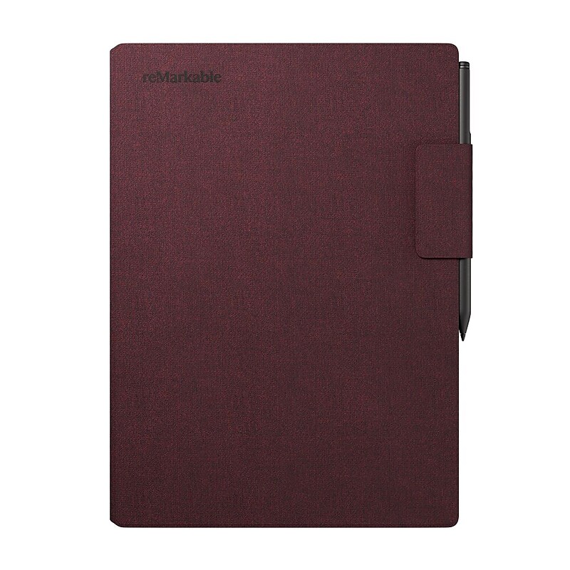reMarkable Polymer Mosaic Weave Bookfolio for Paper Pro, Burgundy (RM07B-1002NW) image 1